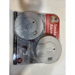 Kidde Code One Smoke Alarm With A 10 Year Battery Never Needs Replacement.